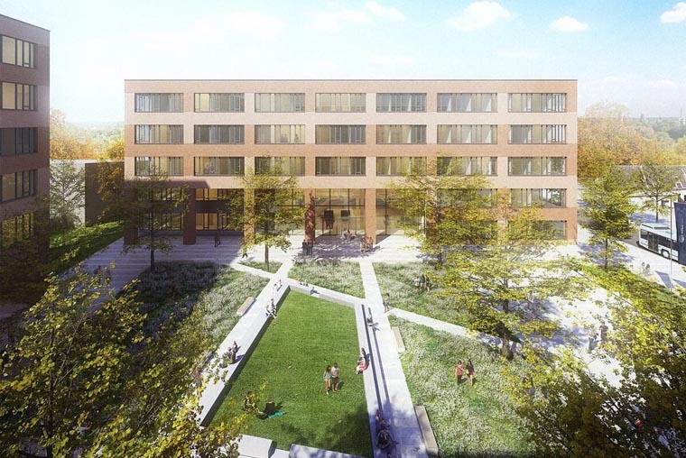 Neubauprojekt HSPV Hochschule Herne