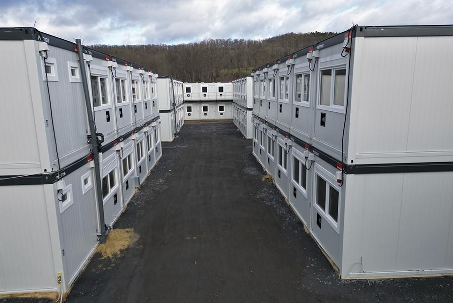 Containerbaustelle Jena